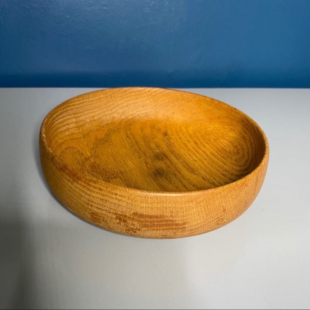 🎉4 for $20🎉Wooden Bowl 7 inches by 2 Inches Unkown Brand
